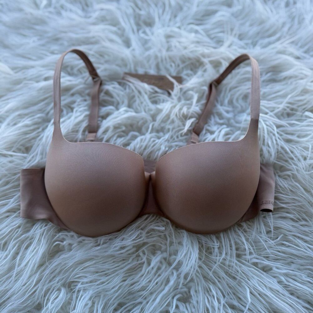 Skims Ultimate Balconette Push Up Bra Clay Size 36C